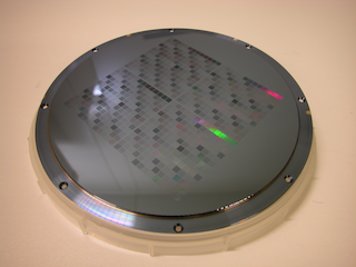 Hot-embossing stamp with sub-micro features